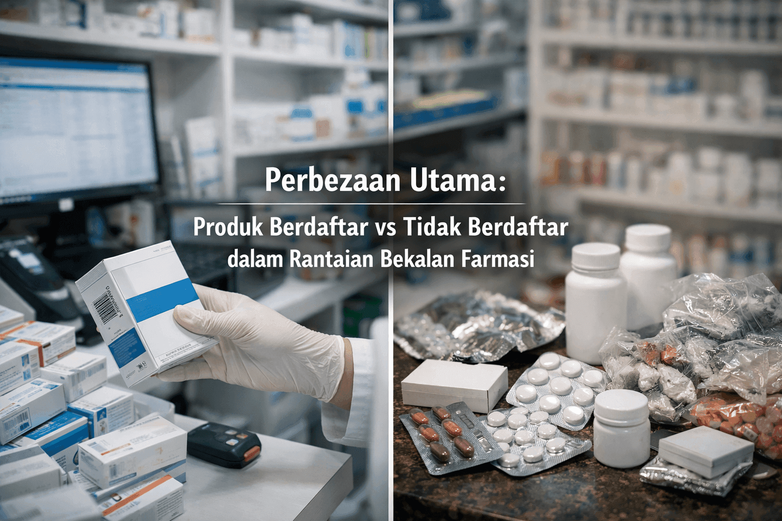Perbezaan Utama Produk Berdaftar Vs Tidak Berdaftar Dalam Rantaian Bekalan Farmasi Perbezaan Utama Produk Berdaftar Vs Tidak Berdaftar Dalam Rantaian Bekalan Farmasi