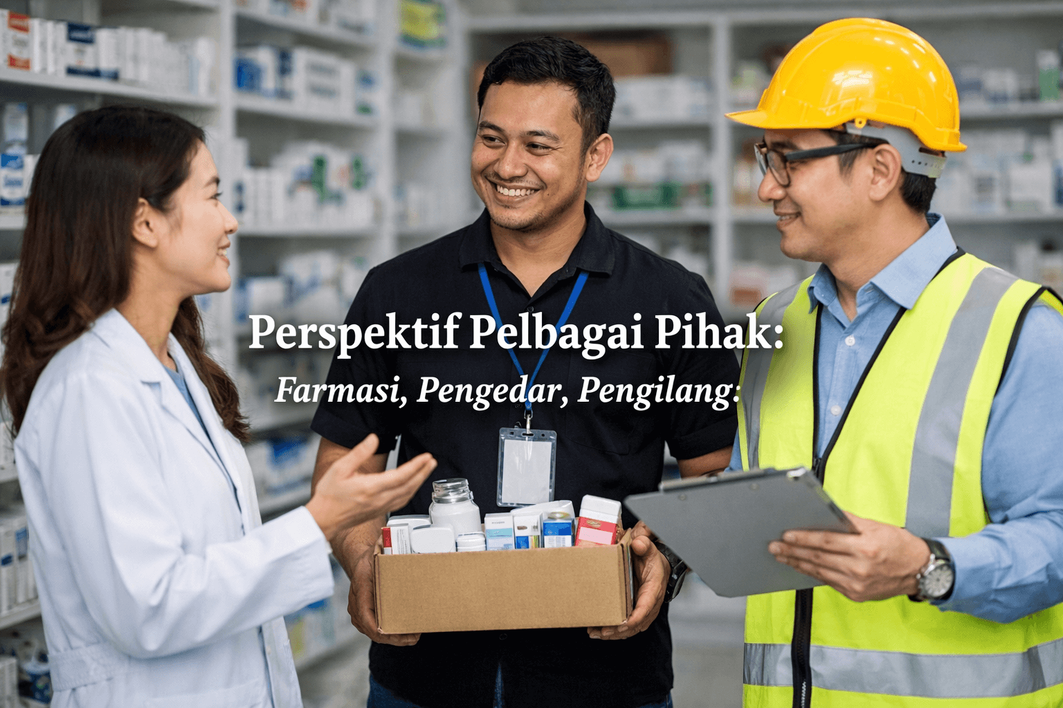 Perspektif Pelbagai Pihak Farmasi, Pengedar, Pengilang