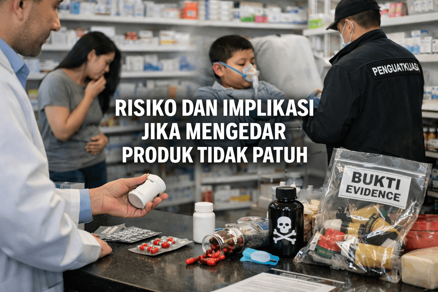 Risiko Dan Implikasi Jika Mengedar Produk Tidak Patuh