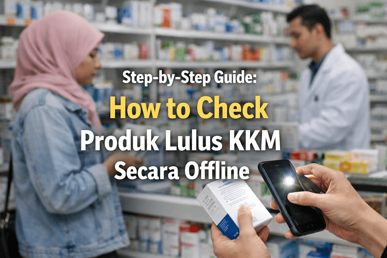 Step By Step Guide How To Check Produk Lulus Kkm Secara Offline Step By Step Guide How To Check Produk Lulus Kkm Secara Offline