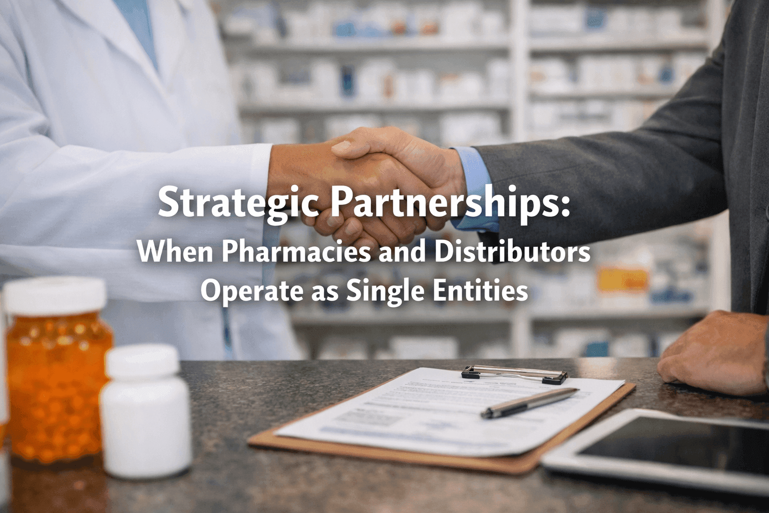 Strategic Partnerships When Pharmacies And Distributors Operate As Single Entities Strategic Partnerships When Pharmacies And Distributors Operate As Single Entities