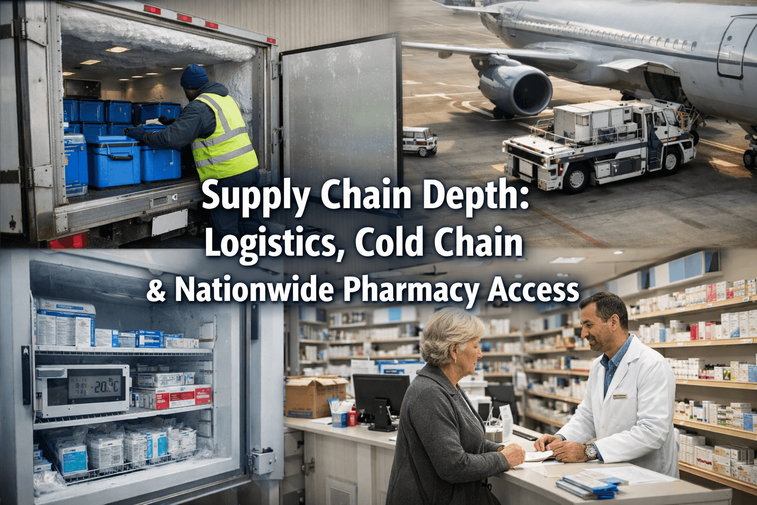 Supply Chain Depth Logistics, Cold Chain &Amp; Nationwide Pharmacy Access Supply Chain Depth Logistics, Cold Chain &Amp; Nationwide Pharmacy Access