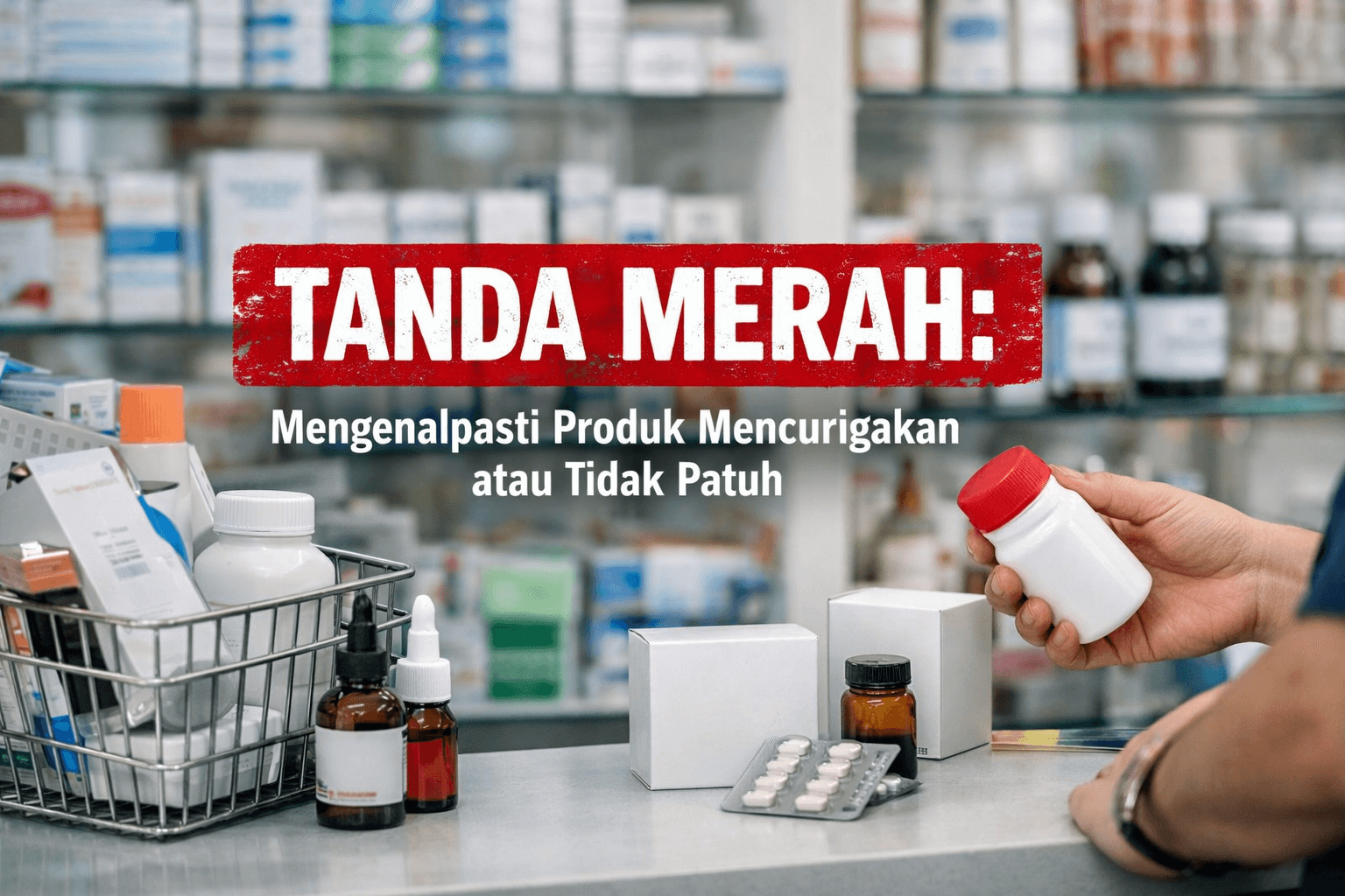 Tanda Merah Mengenalpasti Produk Mencurigakan Atau Tidak Patuh