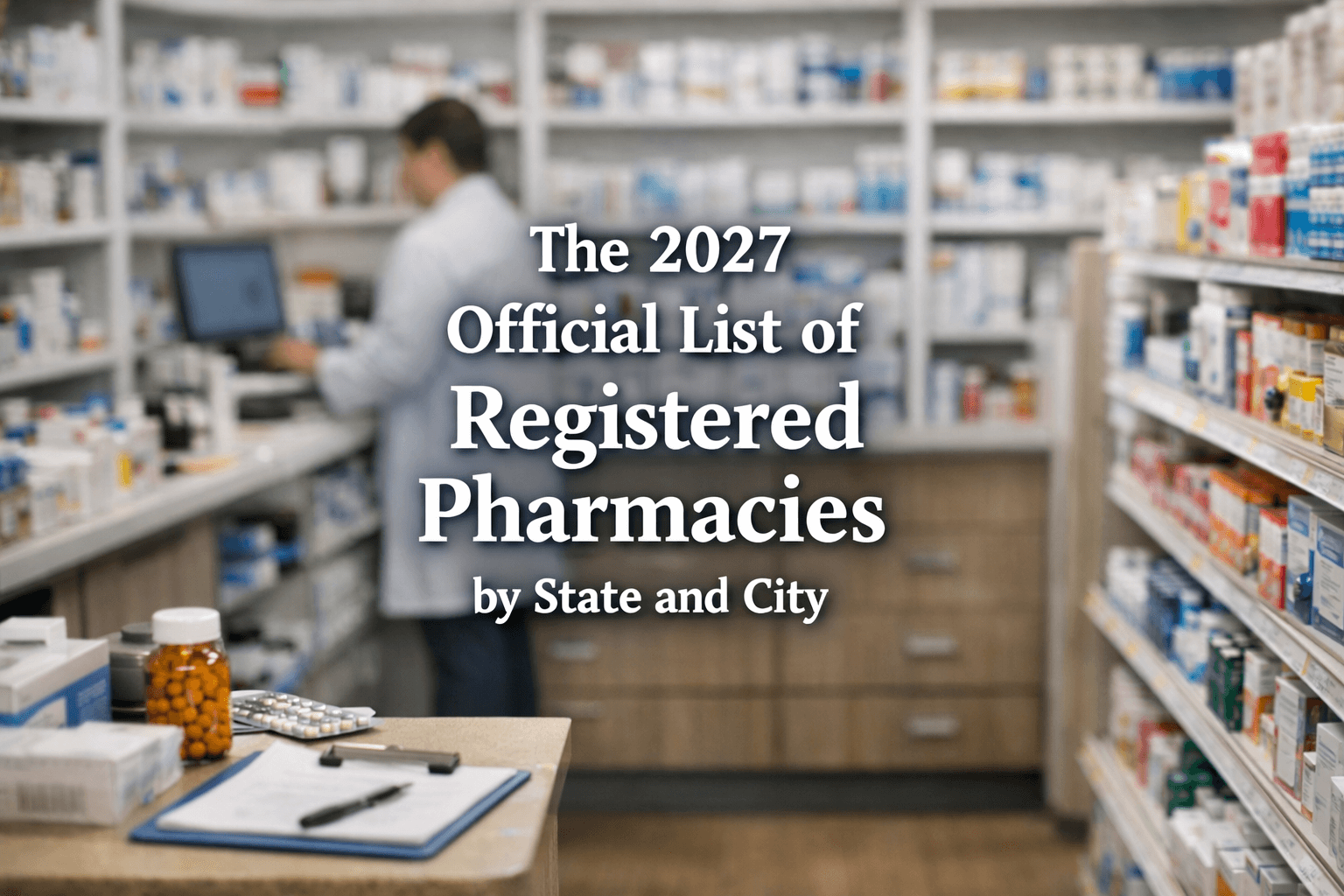 The 2027 Official List Of Registered Pharmacies By State And City