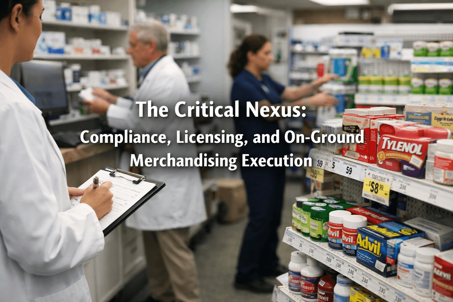 The Critical Nexus Compliance, Licensing, And On Ground Merchandising Execution The Critical Nexus Compliance, Licensing, And On Ground Merchandising Execution