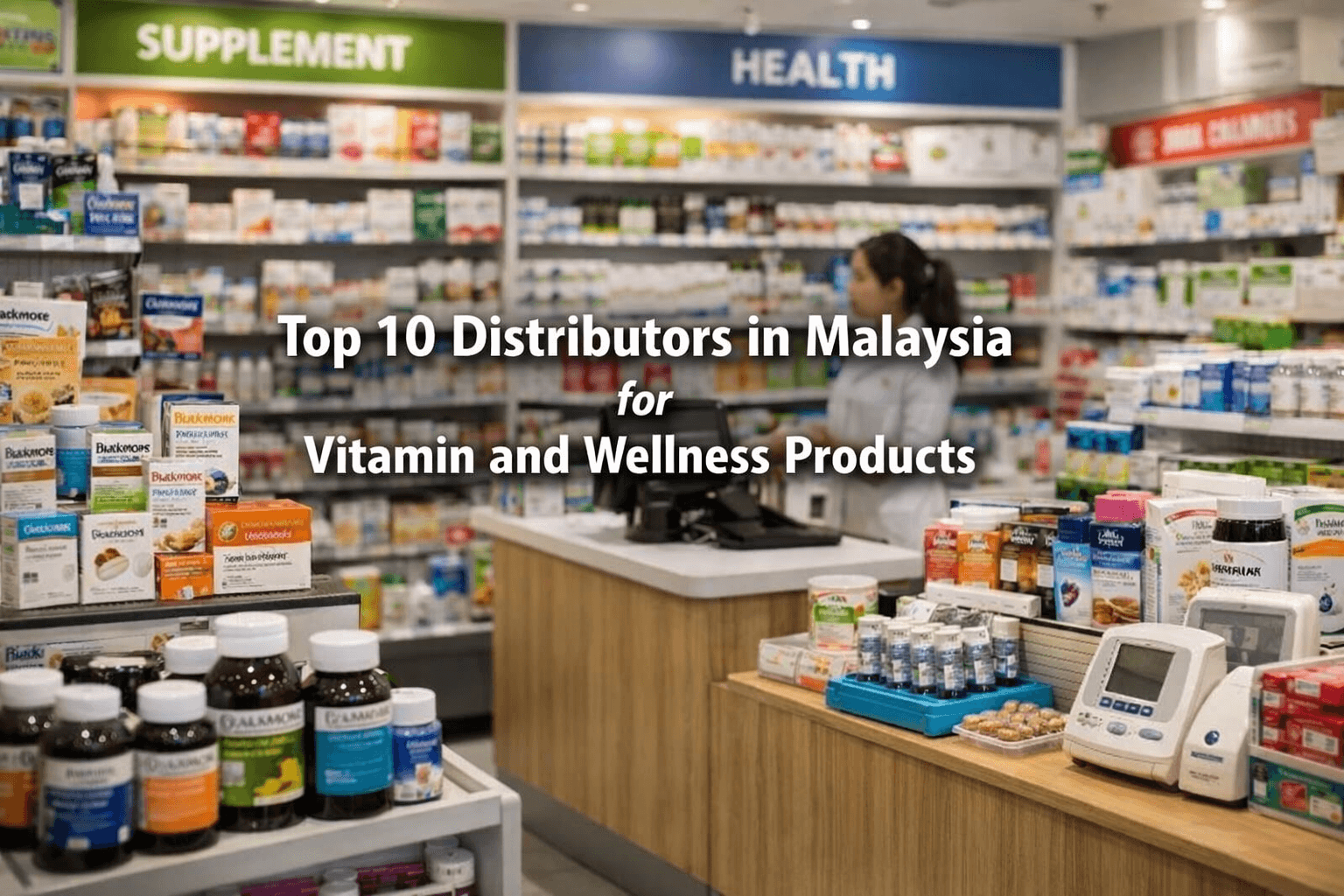 Top 10 Distributors In Malaysia For Vitamin And Wellness Products
