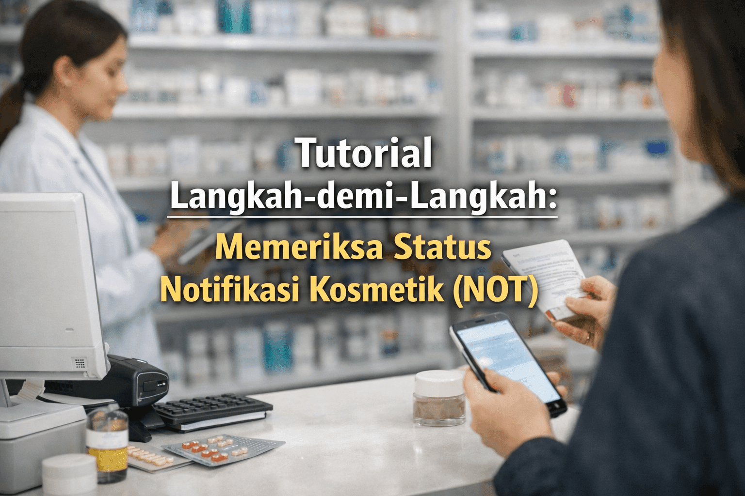 Tutorial Langkah Demi Langkah Memeriksa Status Notifikasi Kosmetik (Not)